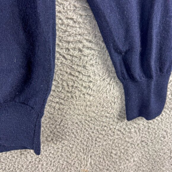 Peter Millar Sweater Mens XL Blue Wool Silk Blend Grandover Resort Golf Preppy‎ - Picture 5 of 13